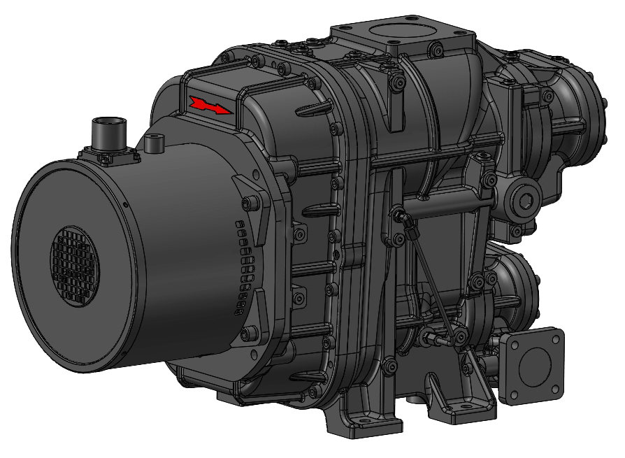 NF 系列雙級風(fēng)冷永磁一體螺桿壓縮機主機